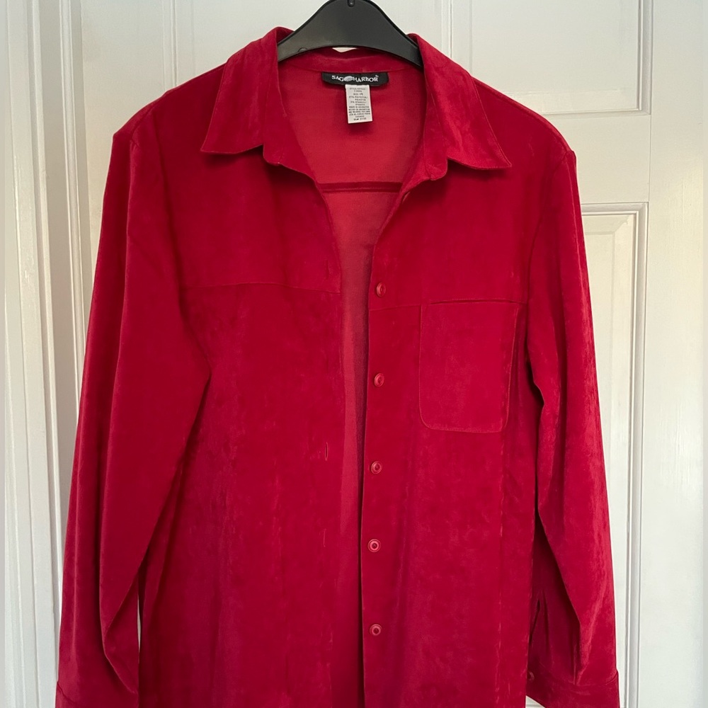 Size 14 red jacket